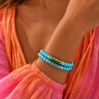 turquoise x travel set bracelets