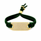 velvet tag bracelet