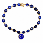 lapis moon and star necklace