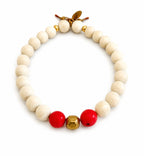 bone x coral mens bracelet