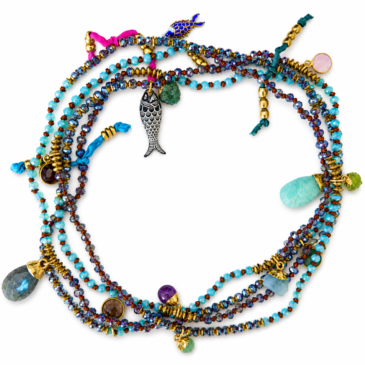 gems x seaside necklace