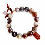 dream neutral gemstone bracelet