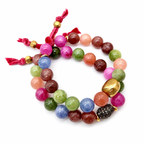 happy tourmaline twin set bracelets