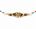 hand in hand pearl choker