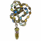 labradorite dream vintage necklace