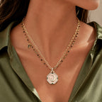 twinkle star moon necklace