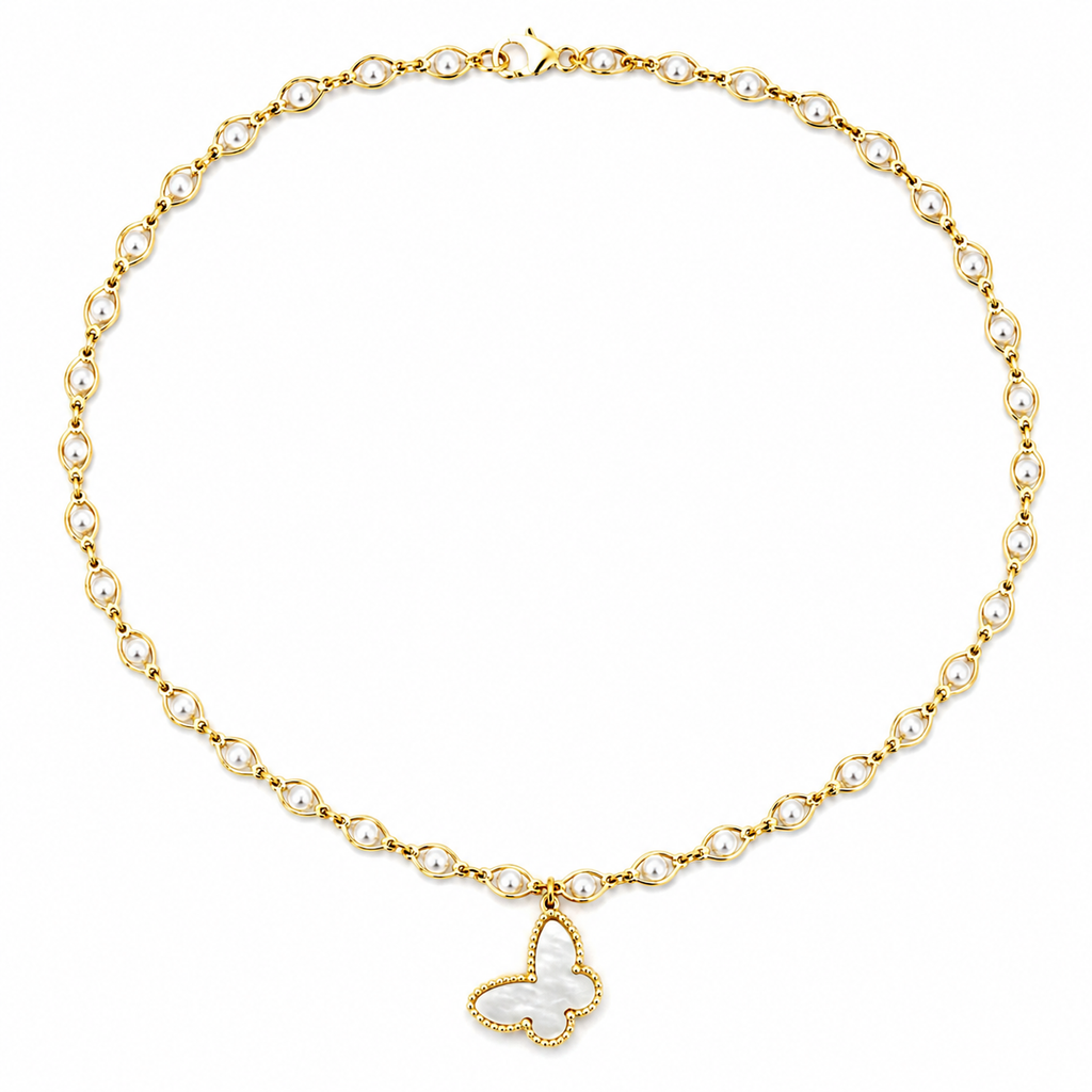 sweet butterfly necklace