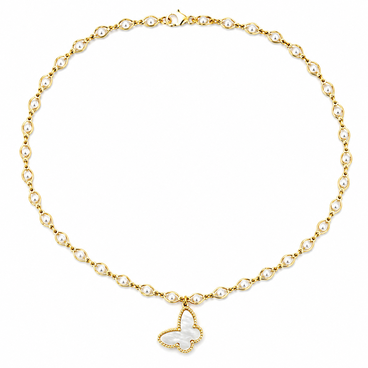 sweet butterfly necklace