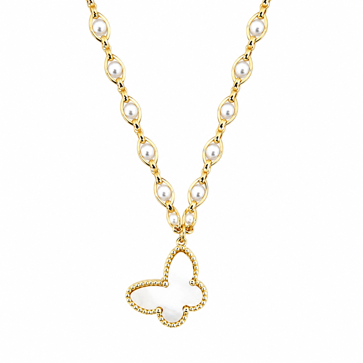 sweet butterfly necklace