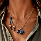 multi gem necklace