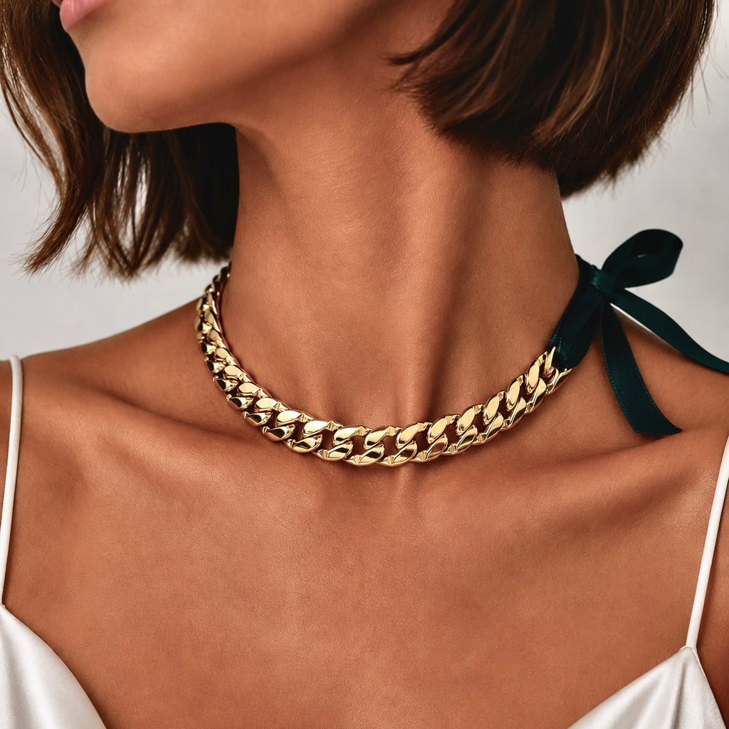 cubano choker necklace