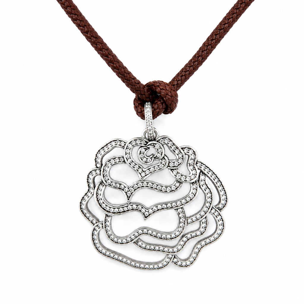 camellia choker necklace