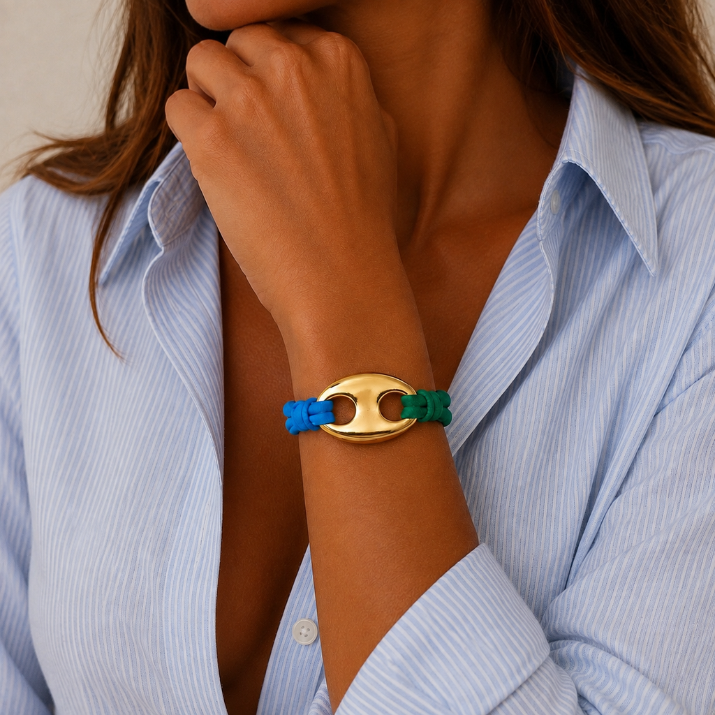 Giant bubble x stretchy bracelet