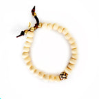 knot meets tibetan bone bracelet