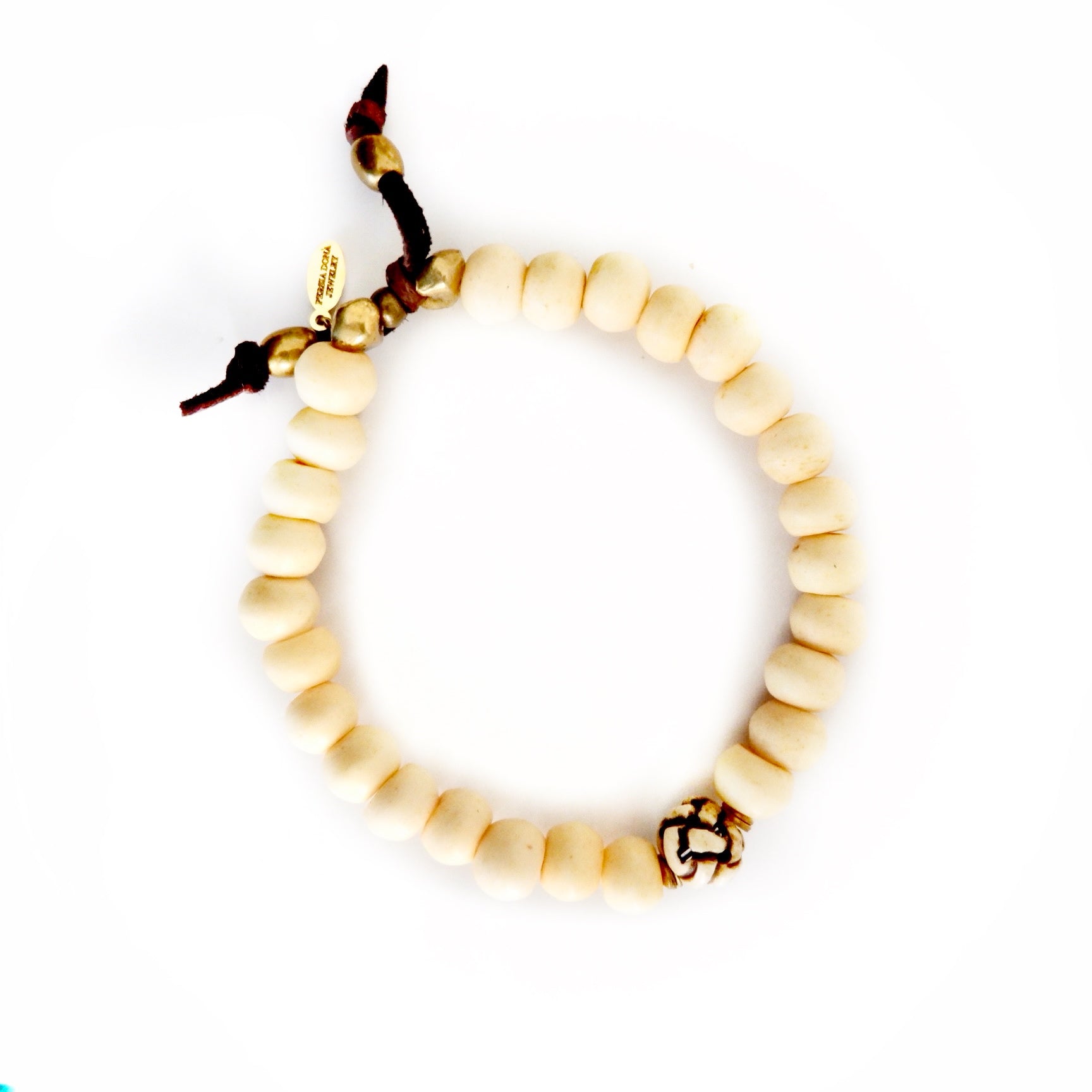 knot meets tibetan bone bracelet