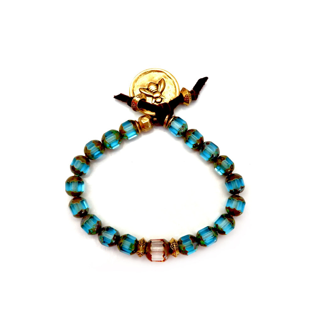 my vintage gem twin set bracelets