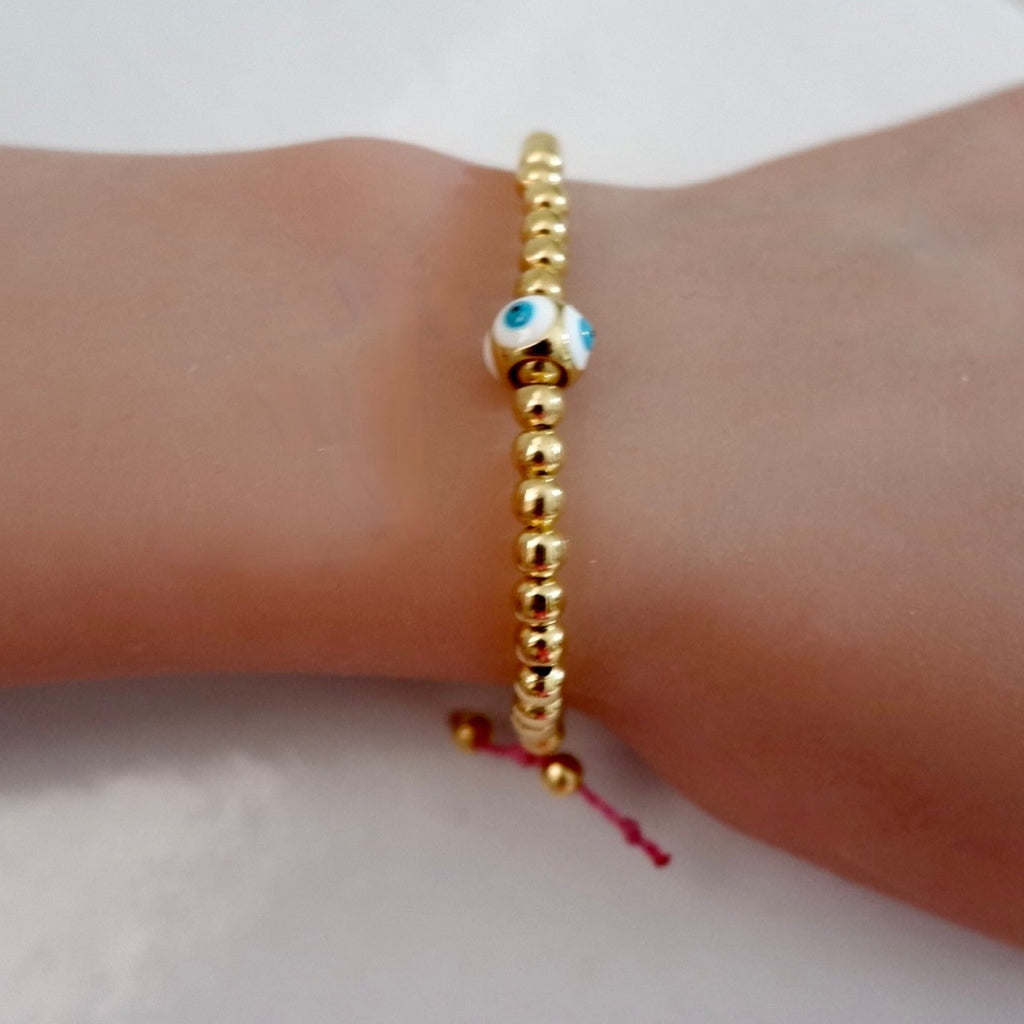 my lucky eye bracelet