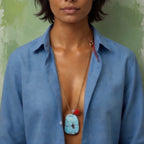 turquoise mountain necklace