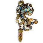 labradorite dream vintage necklace