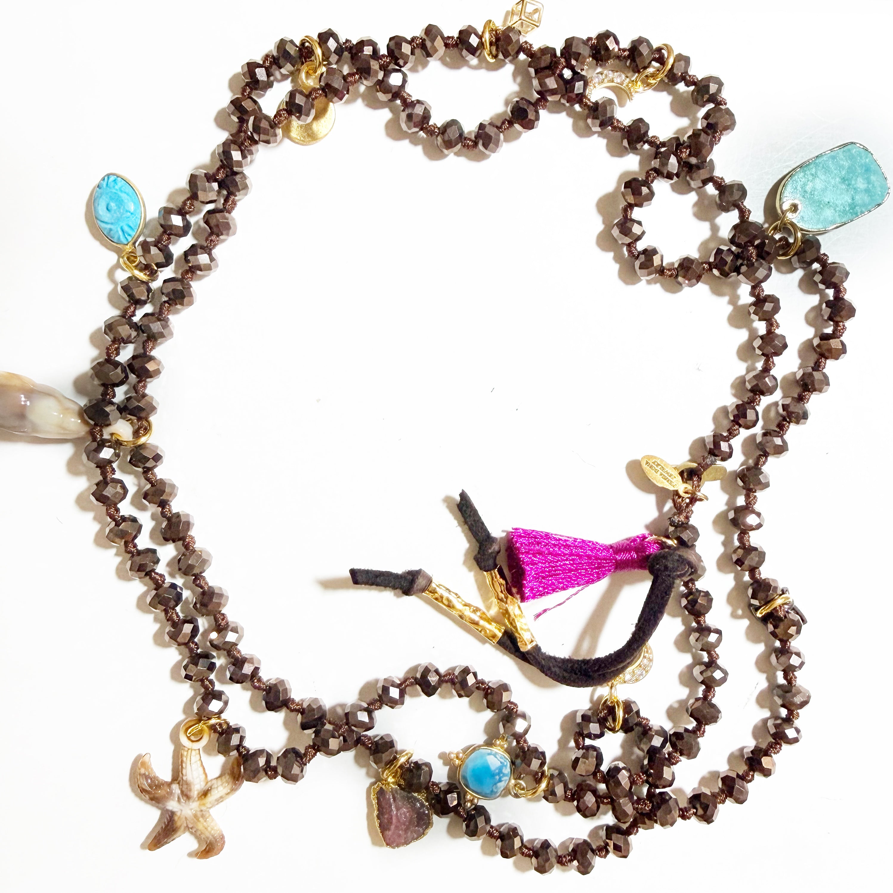 copper crystal dream necklace