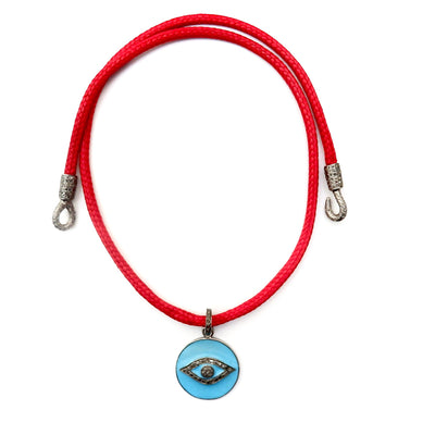 my vintage turquoise eye necklace