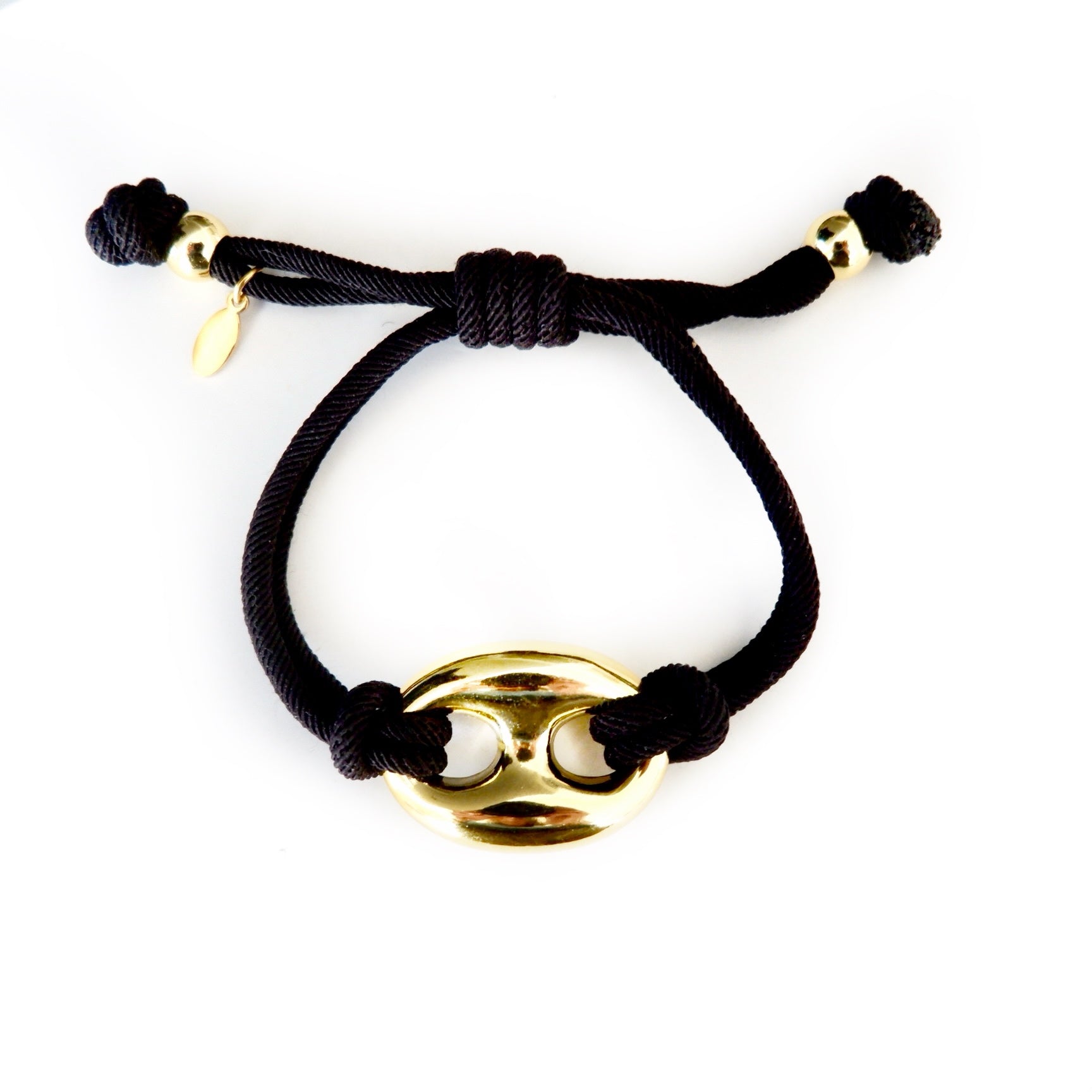 giant bubble mariner cord bracelet