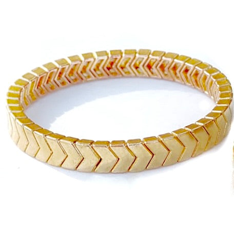 chevron stretch bracelet