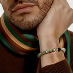 labradorite london mens bracelet