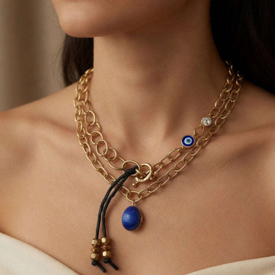 precious egg locket necklace