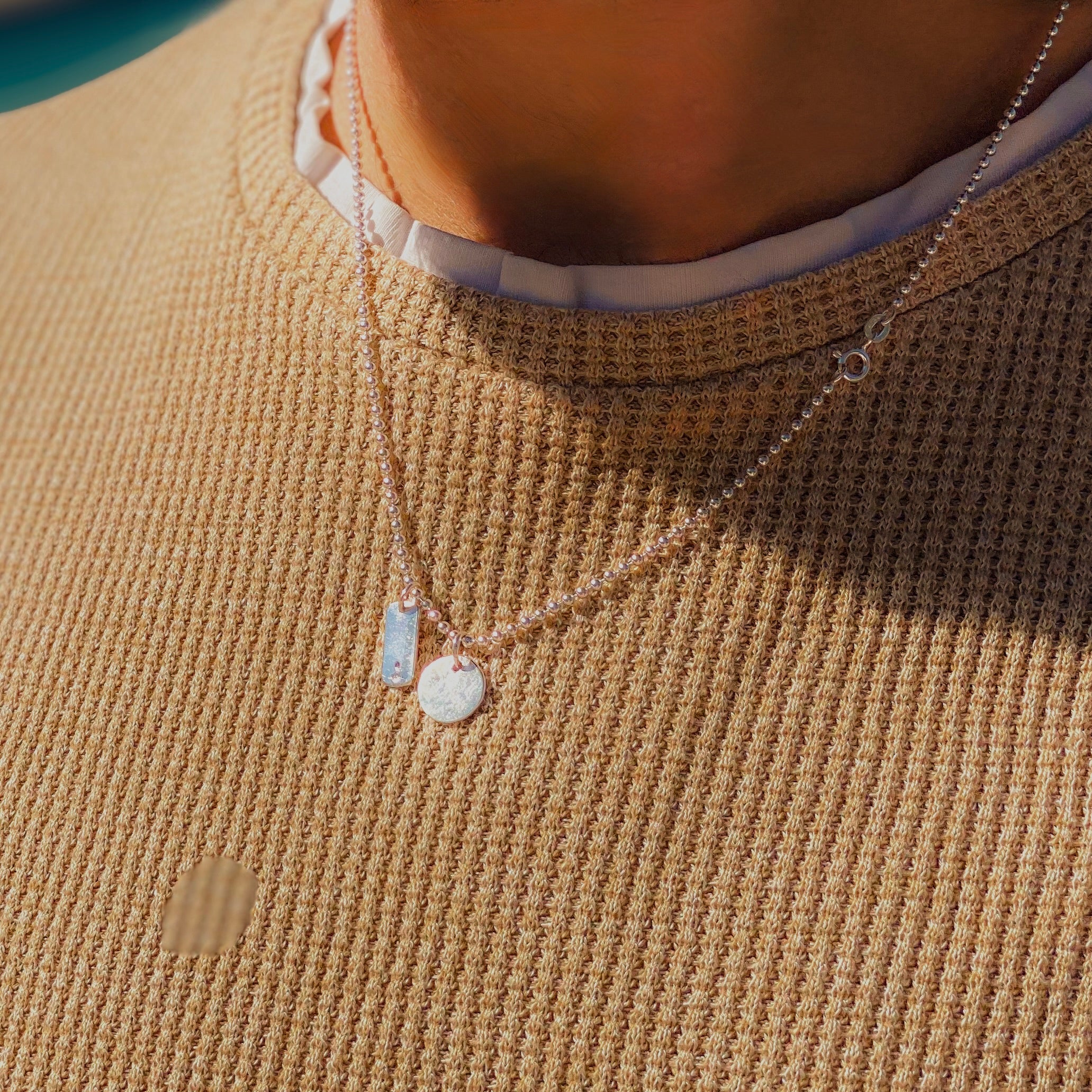 palm springs mens necklace