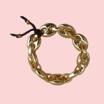 puffy gg link stretch bangle