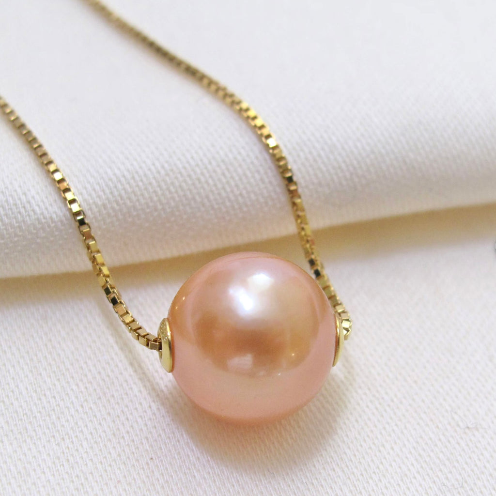 my floater pearl necklace