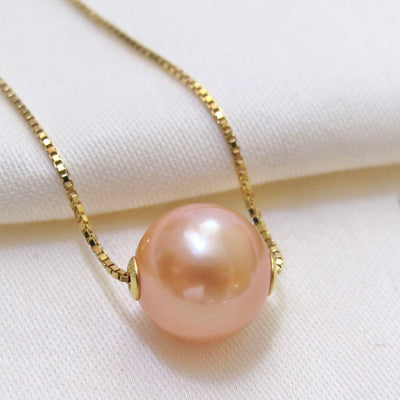 my floater pearl necklace