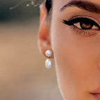 my sweet drop pearl earrings