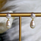 my sweet drop pearl earrings