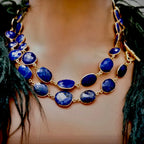 my favorite lapis necklace