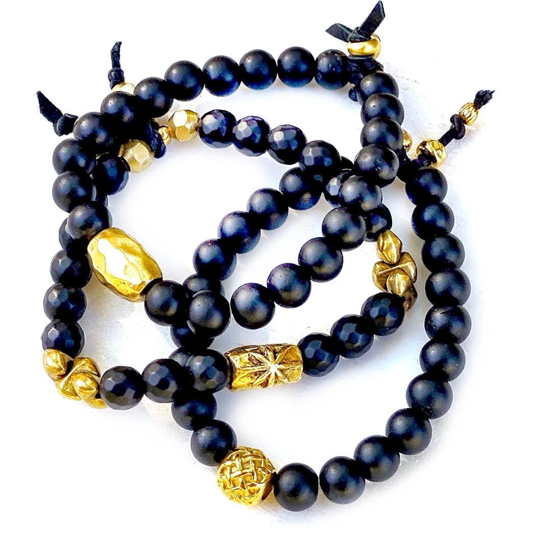 nyc trio set bracelet