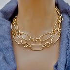 large links chain necklace