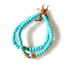 turquoise twin set bracelet
