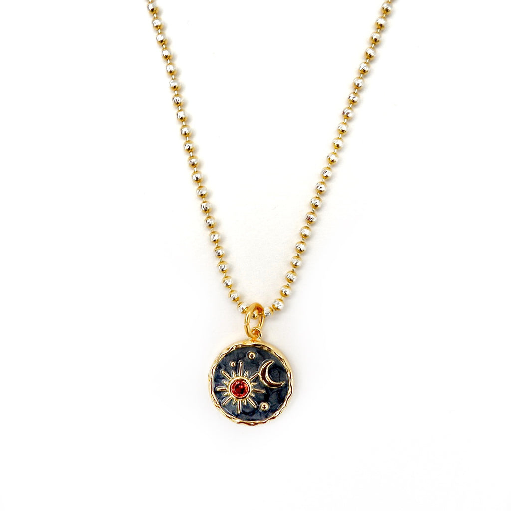 my sun and moon necklace