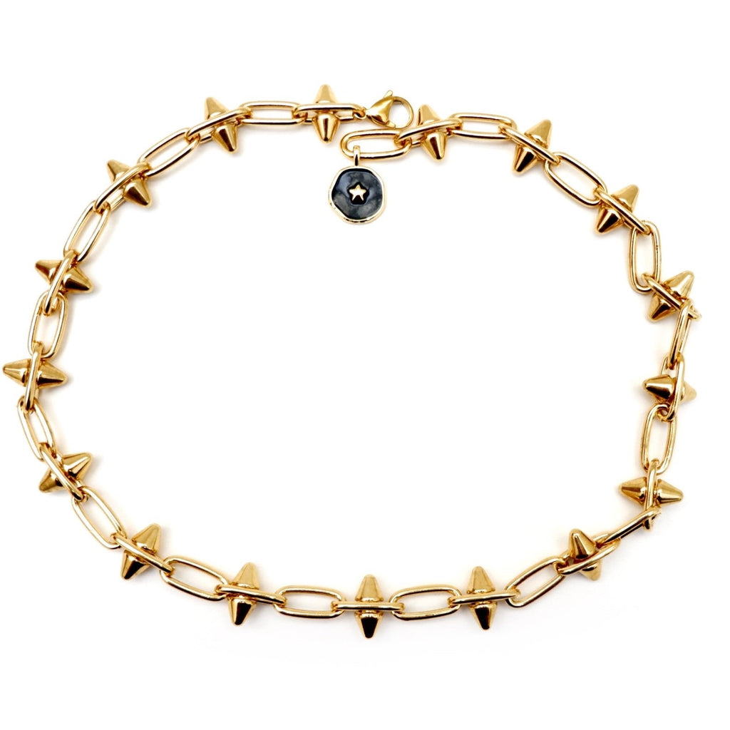 my spikey star necklace