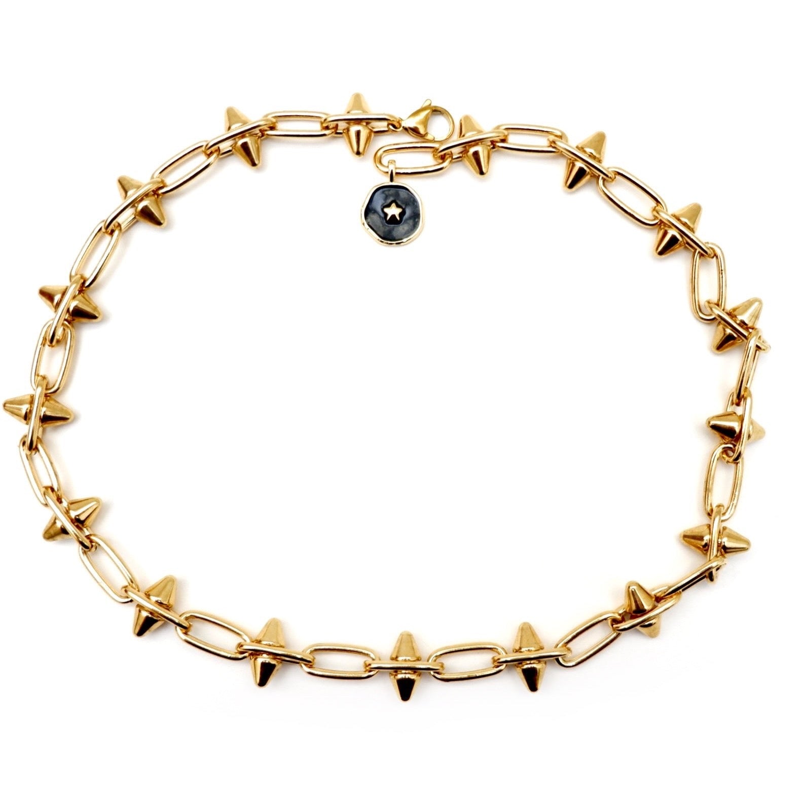 my spikey star necklace
