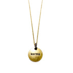 karma mens necklace