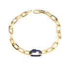 italian link choker bracelet