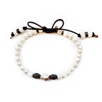 modern pearls choker