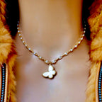 my sweet butterfly choker necklace