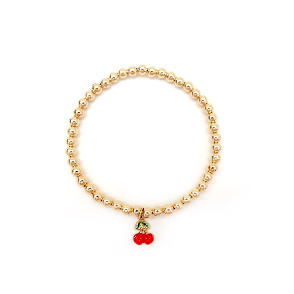 sweet cherry bracelet