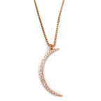 moon sliver necklace