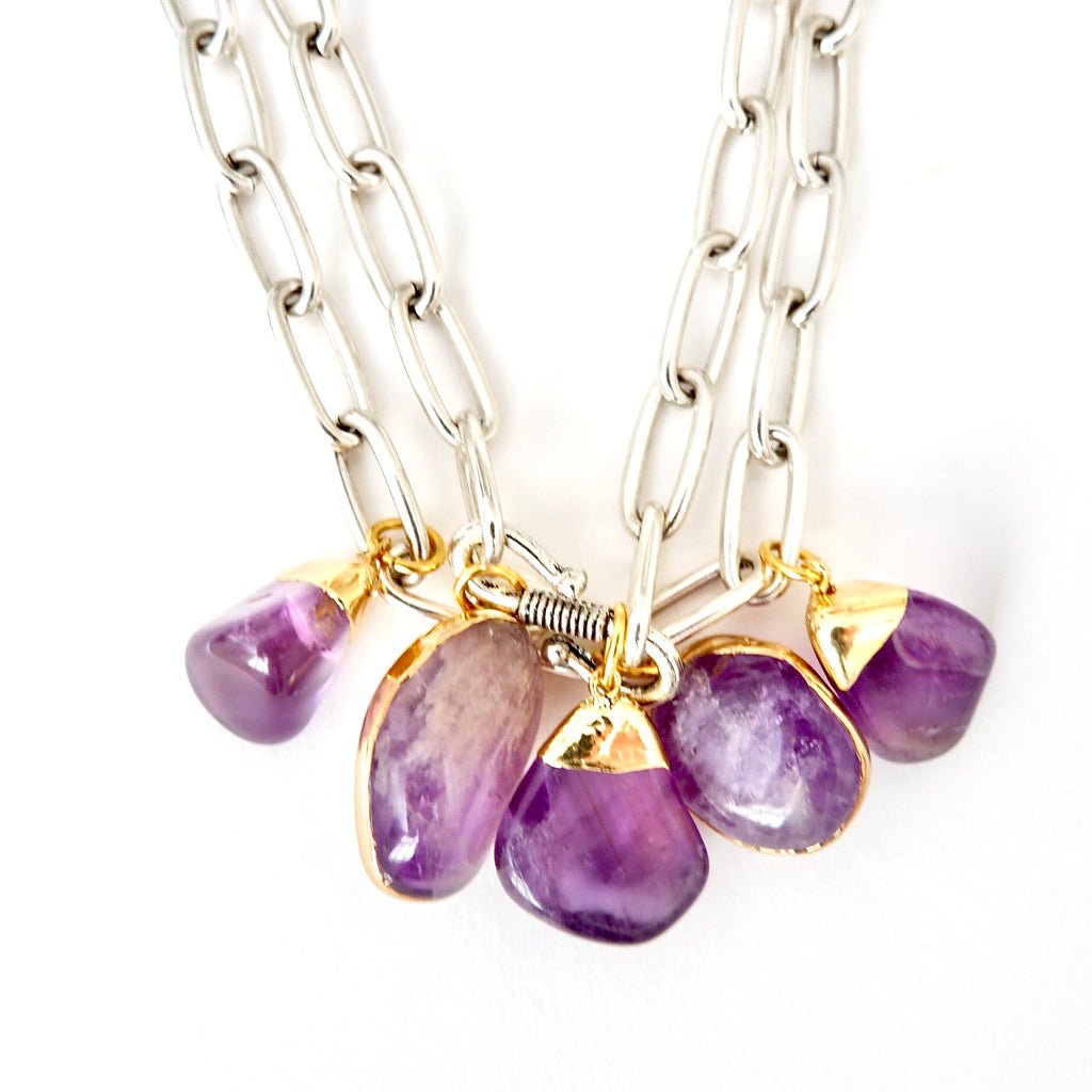 my favorite amethyst necklace