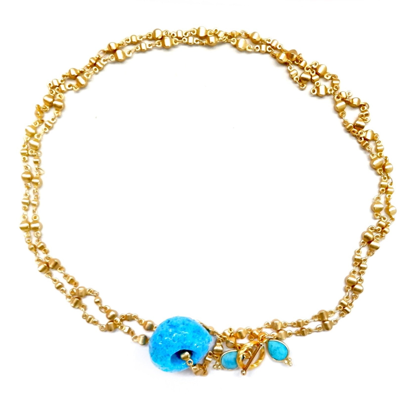 my turquoise goddess necklace